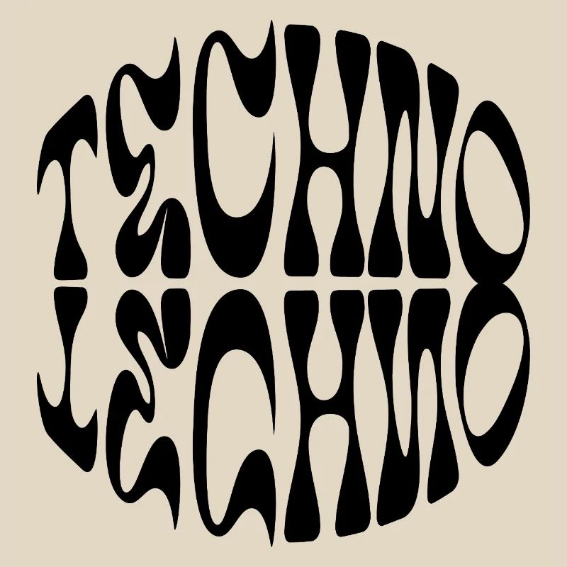 Conception de logo Techno liquid
