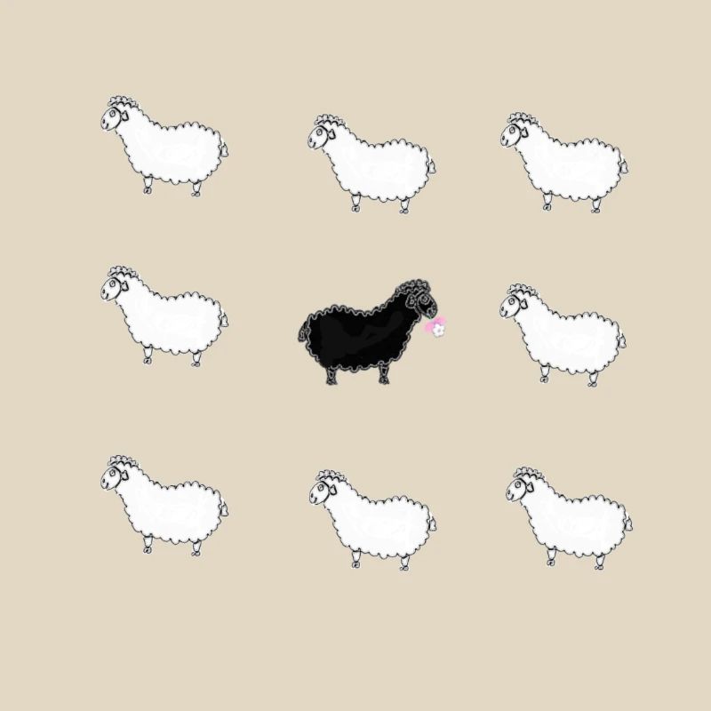 Das Schwarze Schaf.