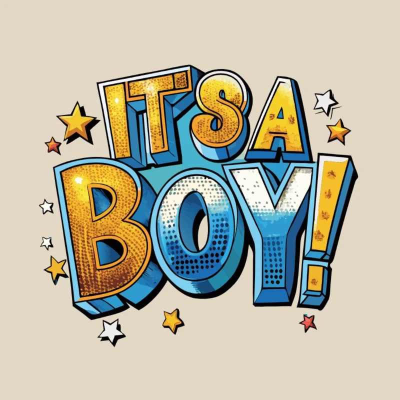 It's a boy comic