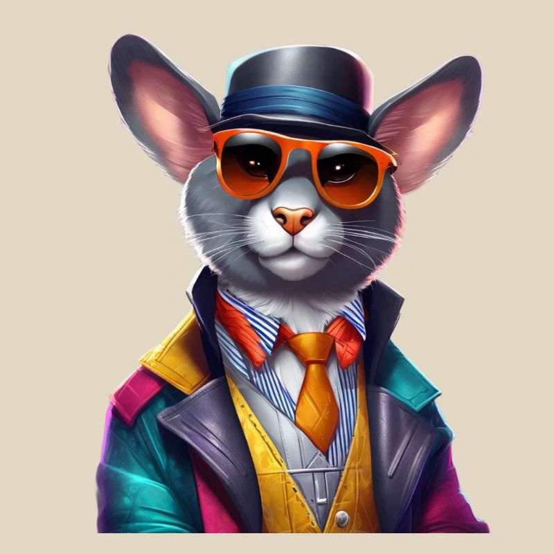 The chic mouse: Stylish through the day