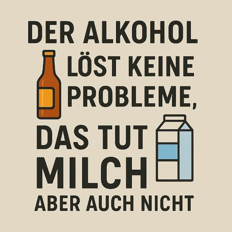 Alcohol does not solve any problems