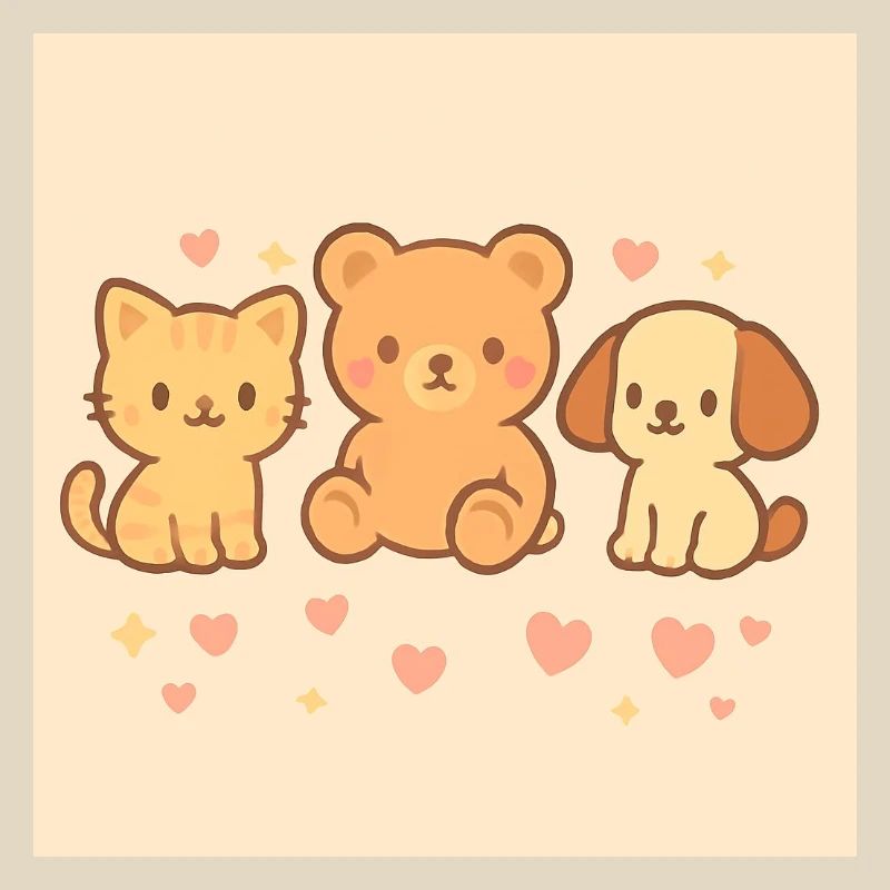 Dessin de bande dessinée mignon.