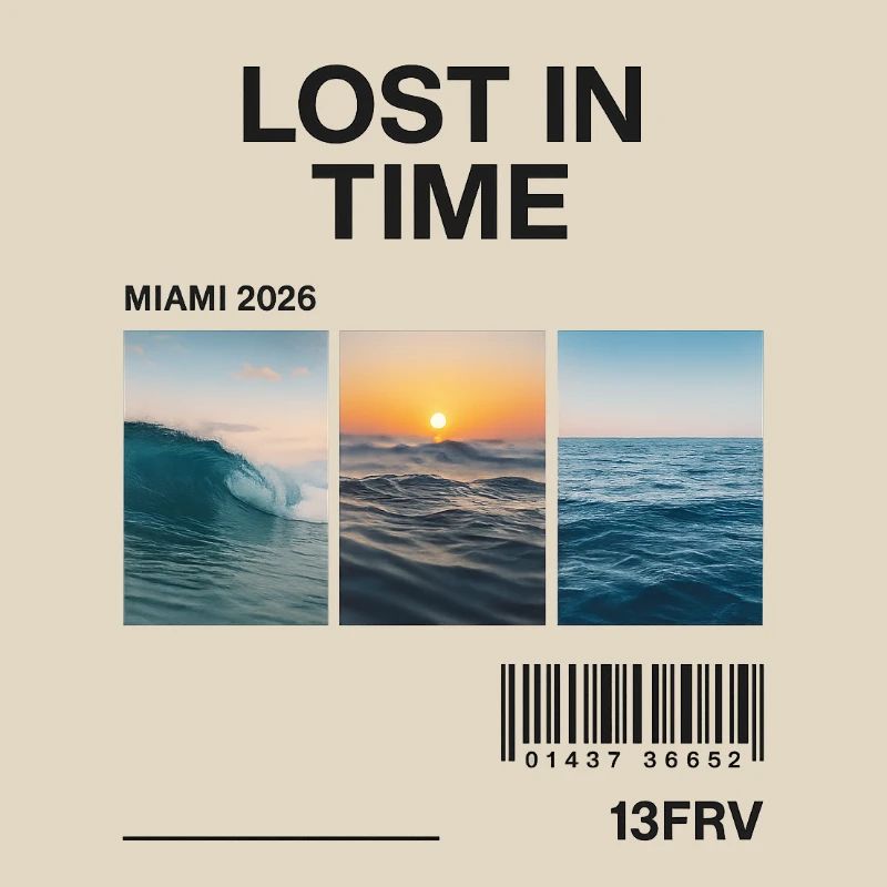 Temps perdu : Triptyque des Vagues de Miami