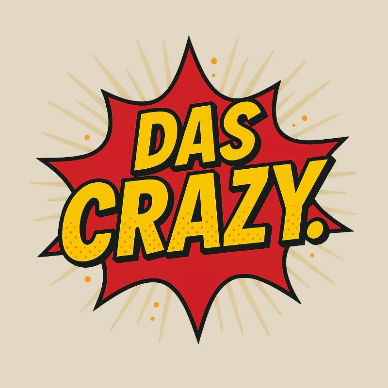 Comic Explosion Text Design