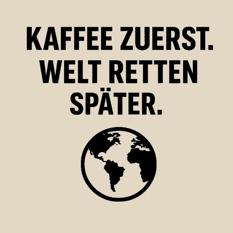 Coffee first