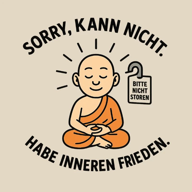 Inner Peace Monk Saying