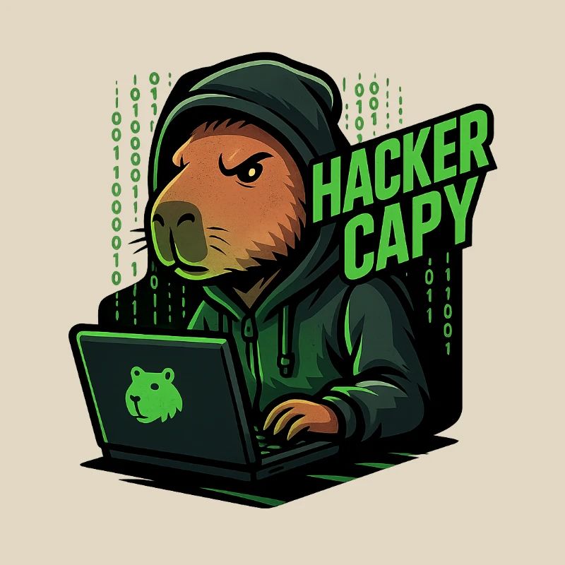 Hacker Capy – Cyber Capybara Tech 