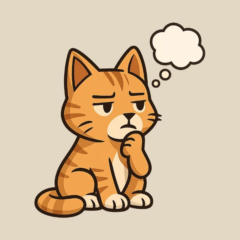 Chat-Réfléchi