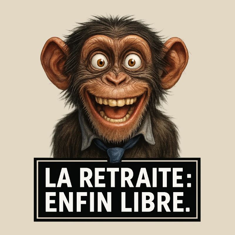 Singe en Retraite Libre