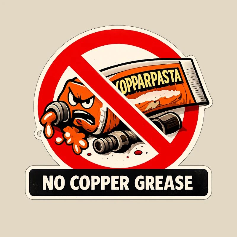 No copper paste