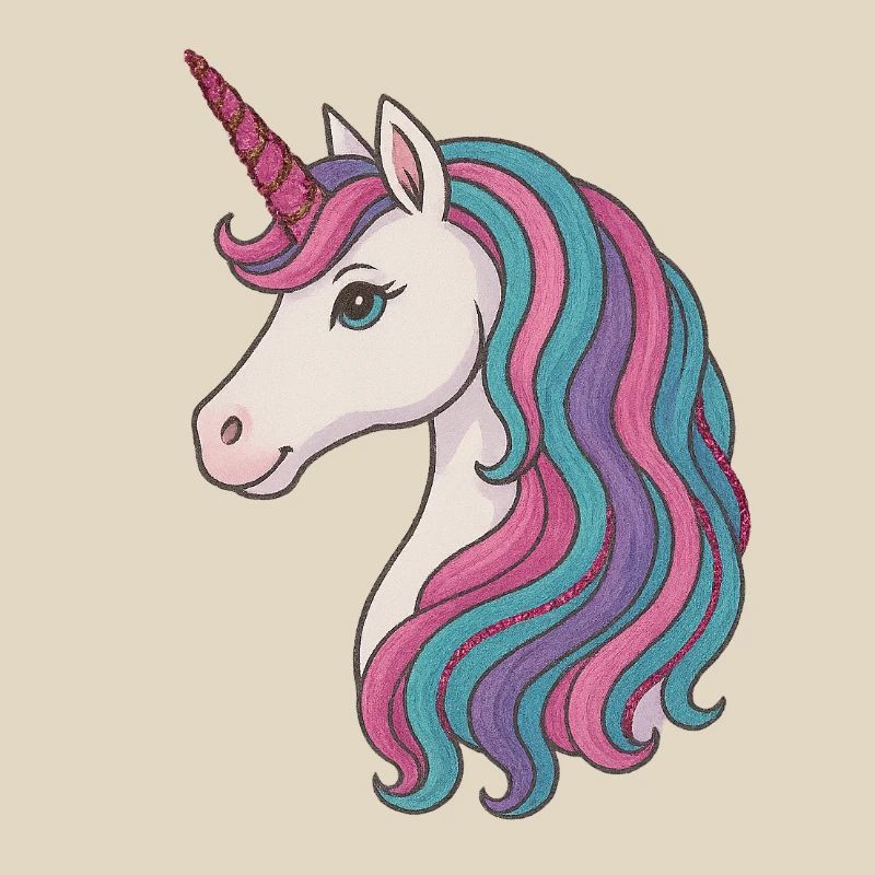 Pastell-Einhornmähnen-Delight