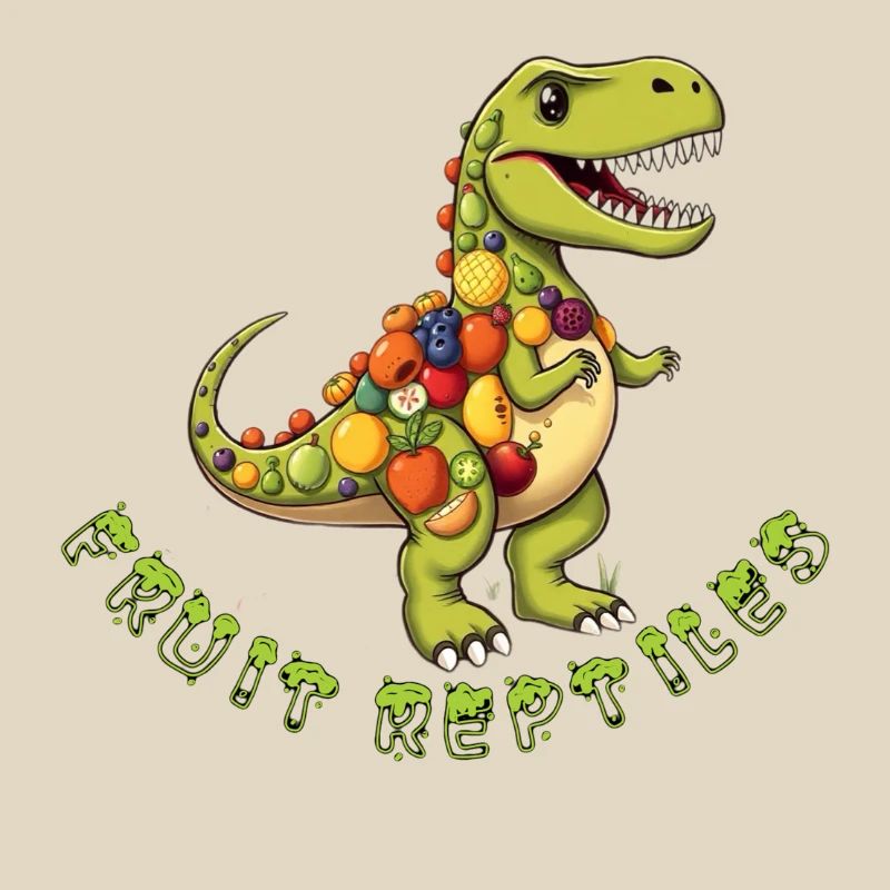 Fruit Dino with Fruit Wreath