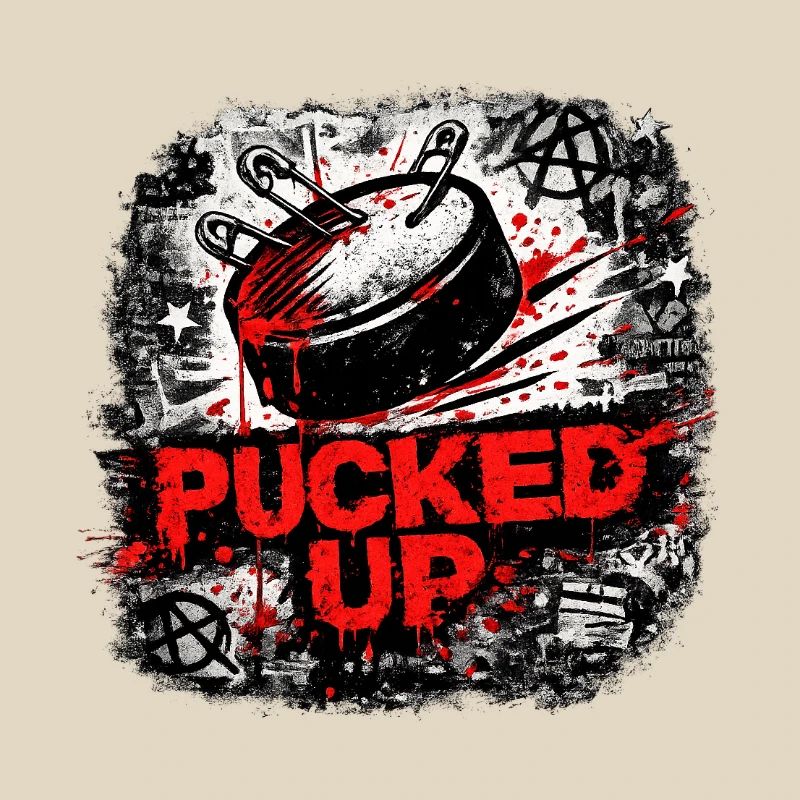 Punk graffitier déformé