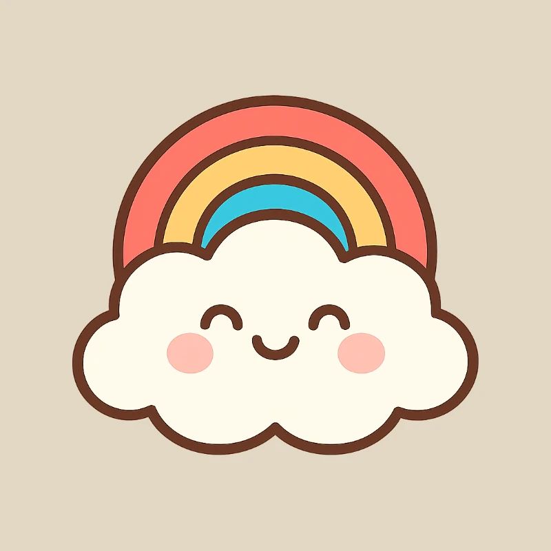 Cloud Smile Regenbogen