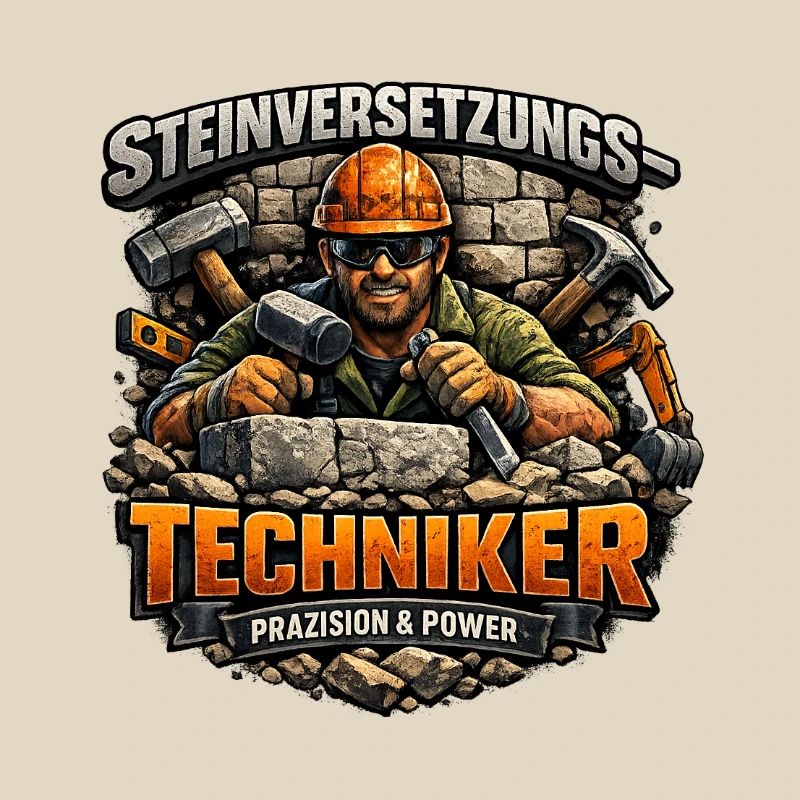 Technicien en déplacement de pierres