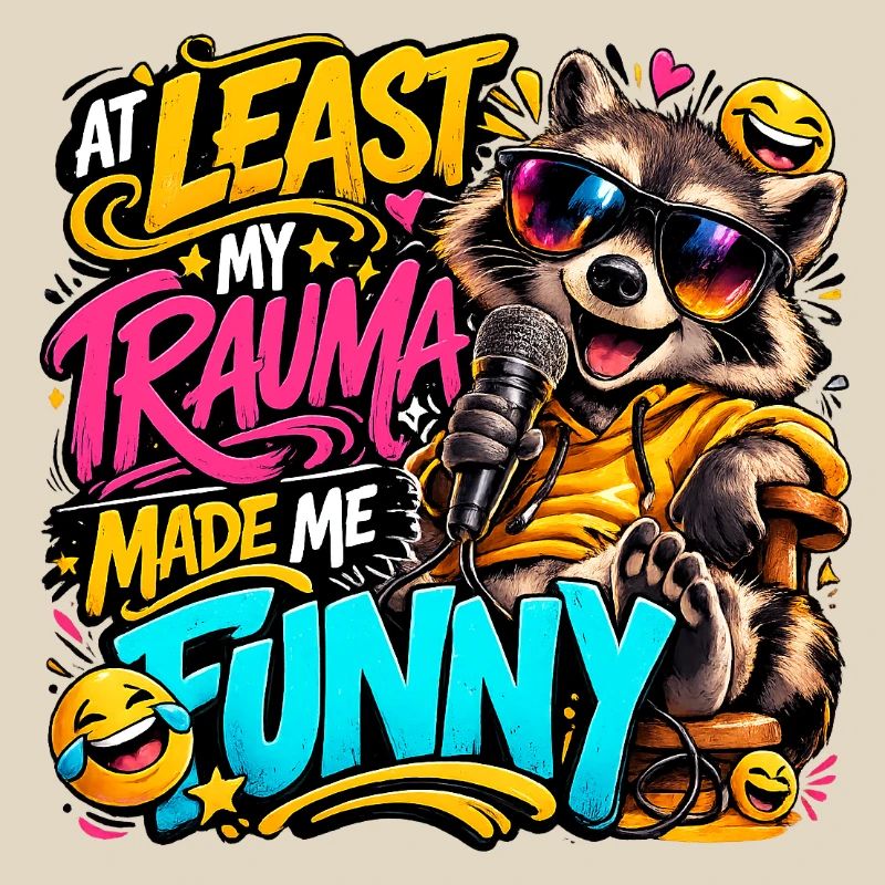 Trauma made me funny
