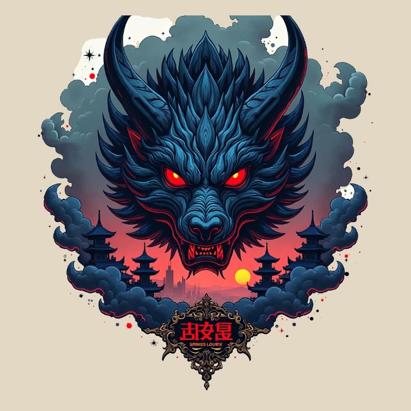 Shadow Oni – Japanischer Dämonenwolf