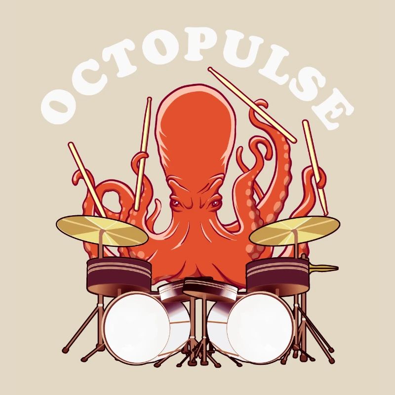 OctoPULSE | Octopus playing drums