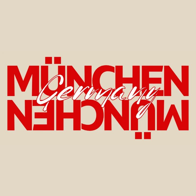 München Germany Script Overlay