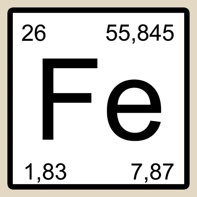 Fe Element Typography Minimal