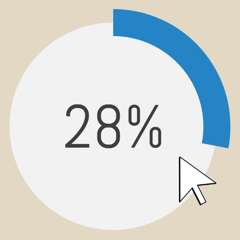 Blue Progress Ring IT Software PC Computer