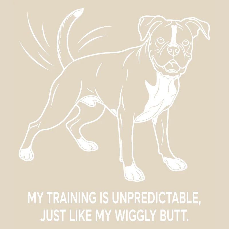 Unpredictable training and wobbly buttocks