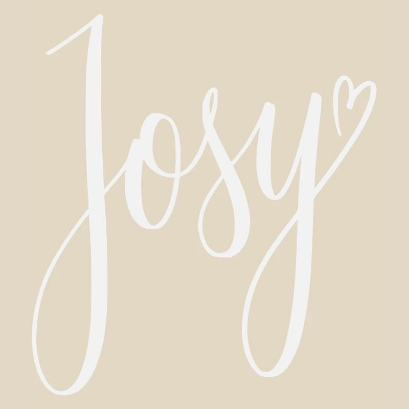 Josy Script Heart Design