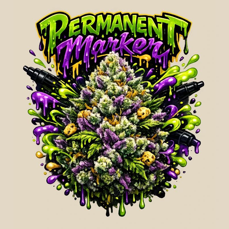 Permanent Marker Graffiti Print