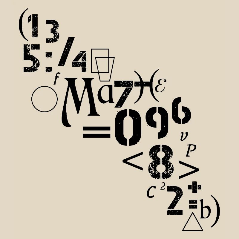 Math Mathematician Analyst Numbers Symbols
