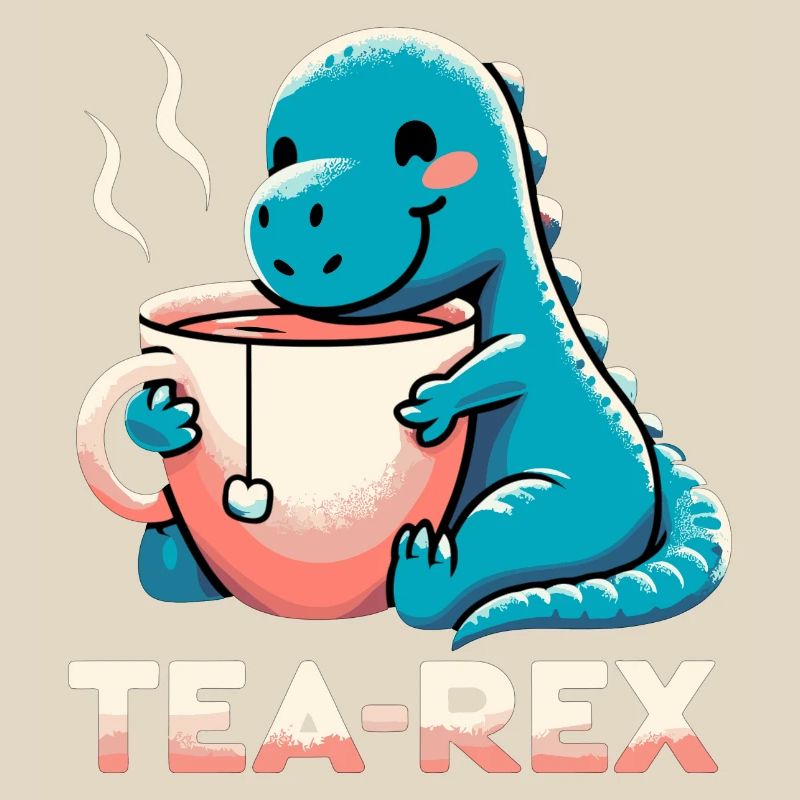 Tea Rex Tea Rex Tea Drinker Gift
