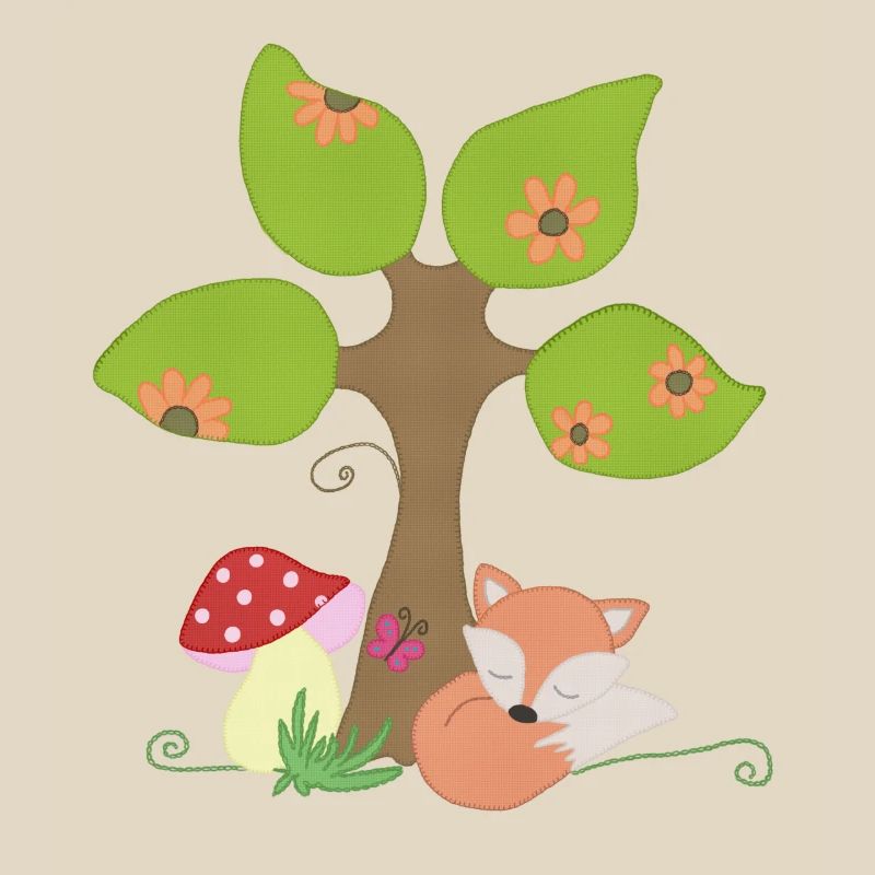 Fuchs unterm Baum