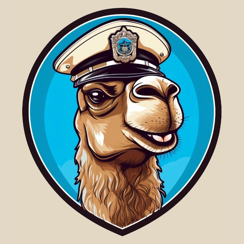 Kamel Polizei