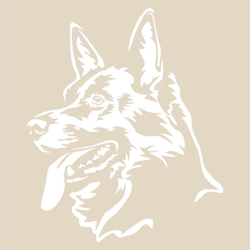 German ShepherdHead "Black Edition"