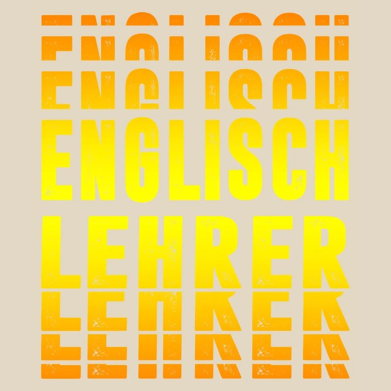 Englisch Lehrer Design