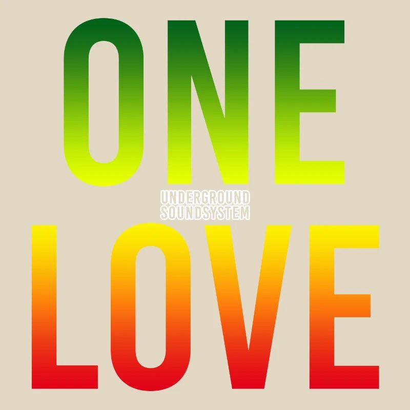 One Love Gradient: Einheit in Farbe