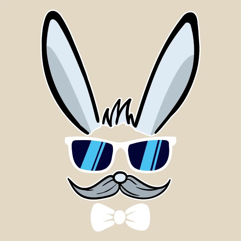 He | Easter bunny face Easter bunny Happy Easter