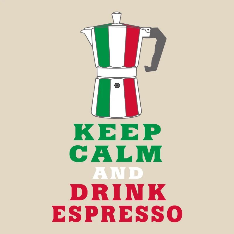 Keep Calm and Drink Espresso design / idée cadeau