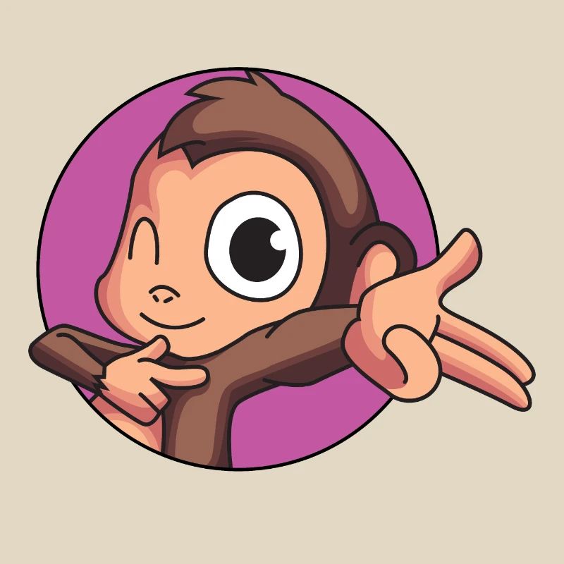 Singe effronté