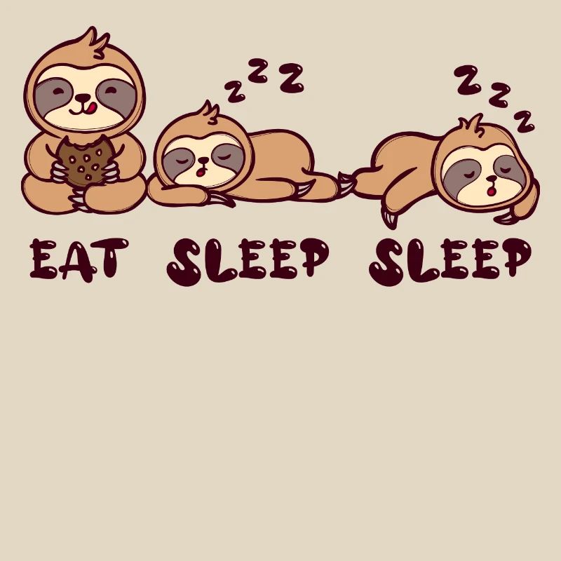 Cool Chill Sloth Relax Statement Mammal