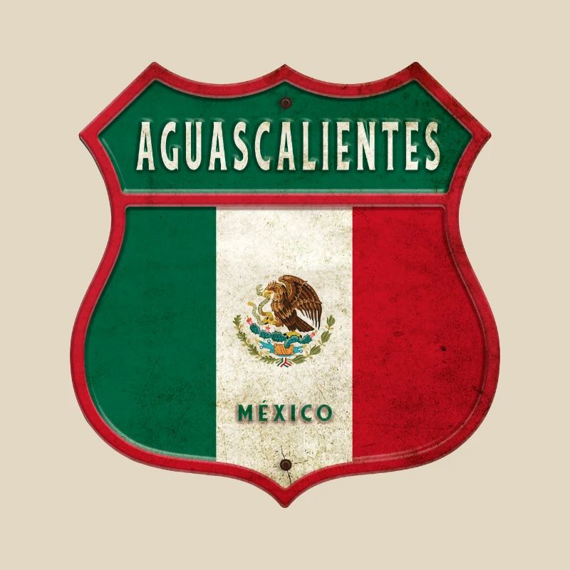 Aguascalientes Mexiko Wappen Design