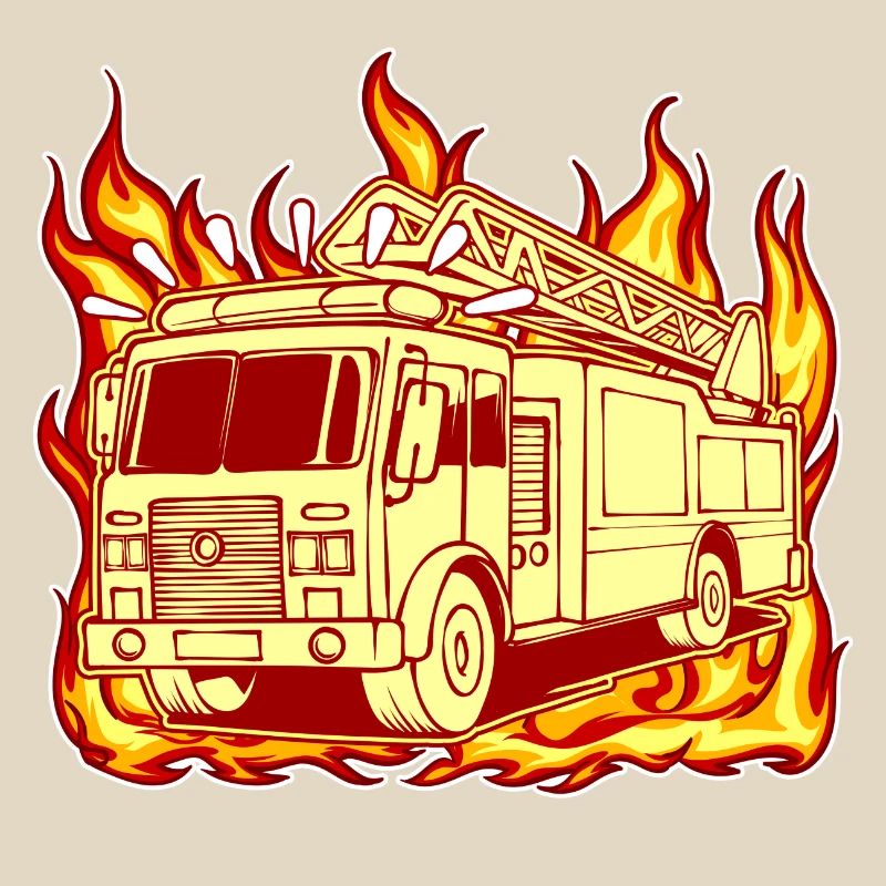 Fire Burning Fire Brigade Fire Engine Fire Protection
