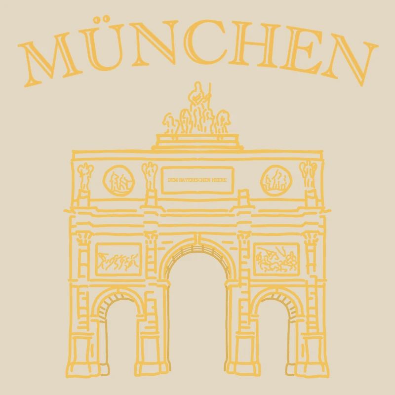 Iconic Victory Gate Munich