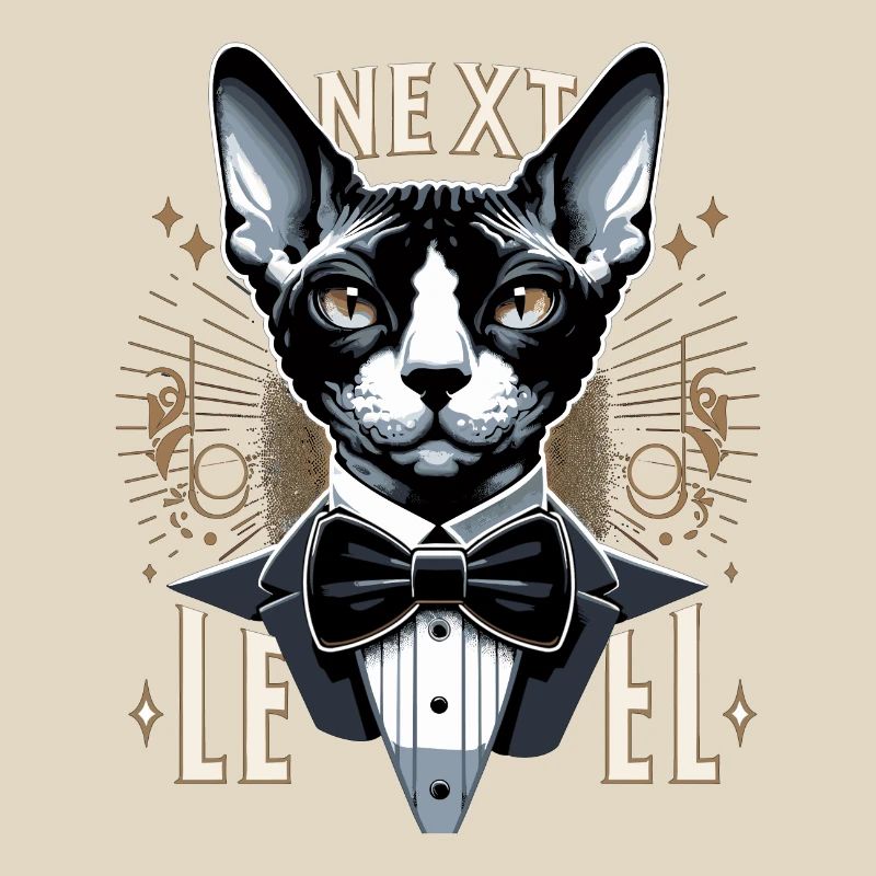 Cornish Rex Costume Next Level Chat Cadeau
