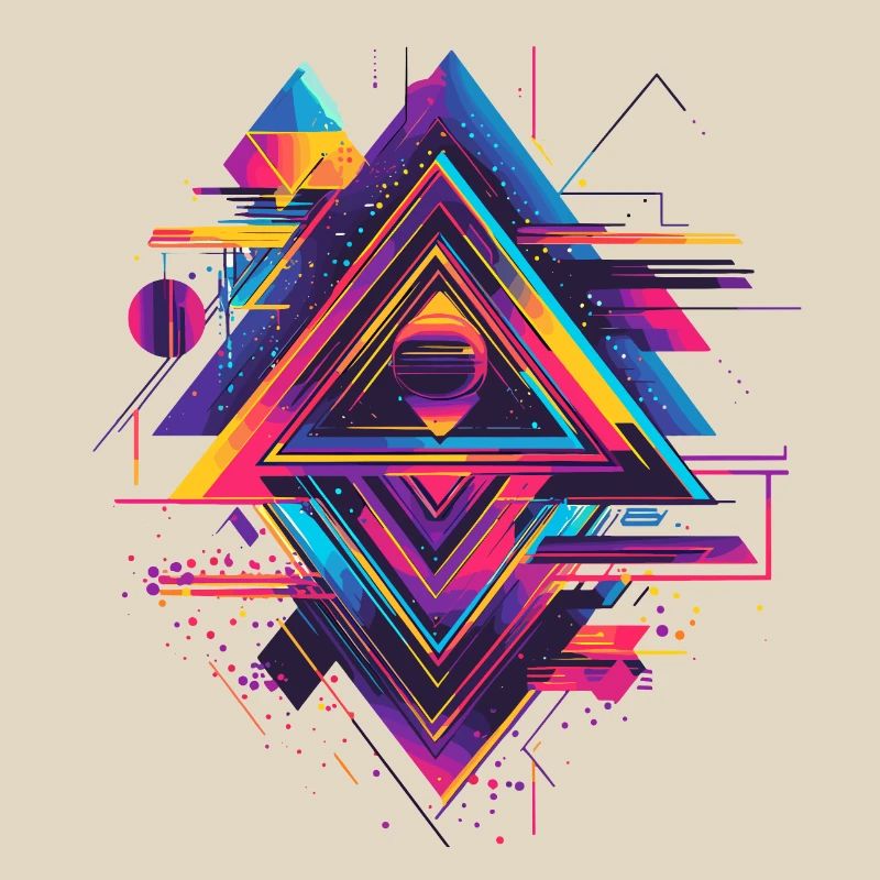 Futuristic Psychedelic Techno Trance 90s 80s
