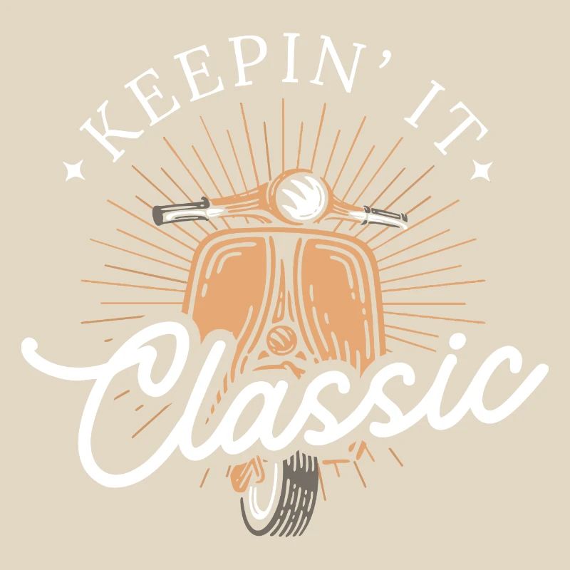 Keepin' It Classic – Retro Scooter