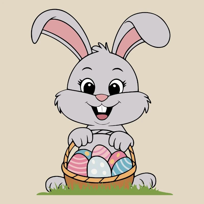 Cute Easter Rabbit