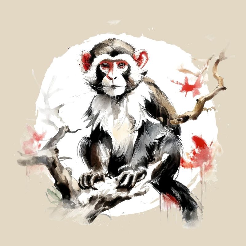 Chinesisches Sternzeichen Affe