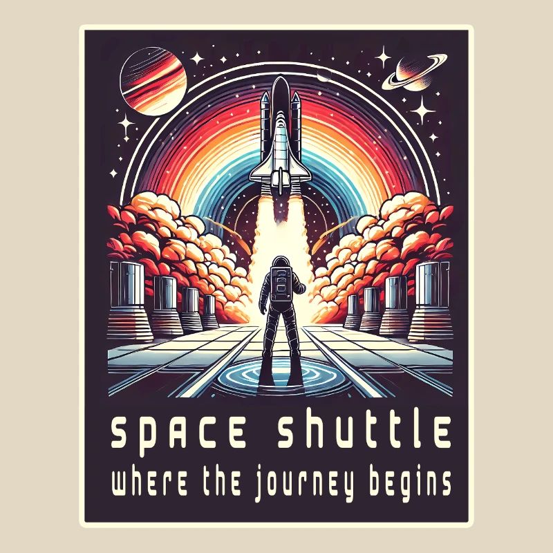 Navette spatiale - Le voyage commence