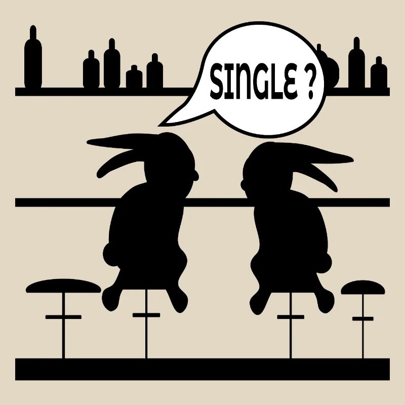 FUNNY SINGLE RABBIT