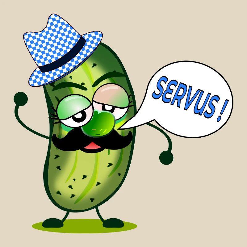CORNICHONS À MOUSTACHE BAVARIA SERVUS